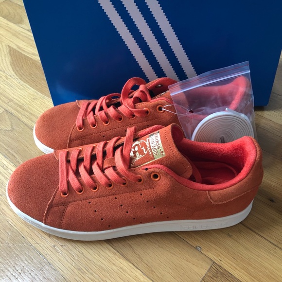 stan smith orange suede